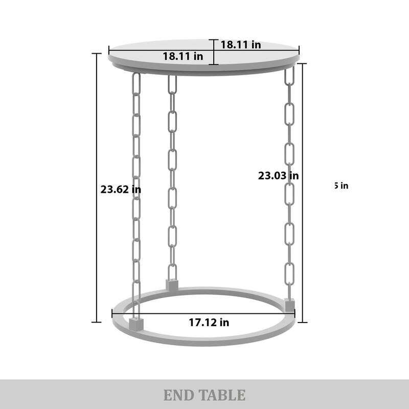 CraftPorch Modern 3- Pieces Coffee Table Set