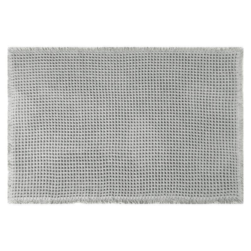 Waffle Tassels Bathroom Mat Soft Absorbent Laundry Room Thick Bath Rugs Bohemia Home Gifts