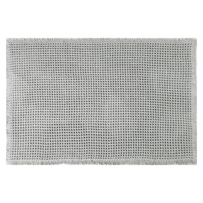 Waffle Tassels Bathroom Mat Soft Absorbent Laundry Room Thick Bath Rugs Bohemia Home Gifts