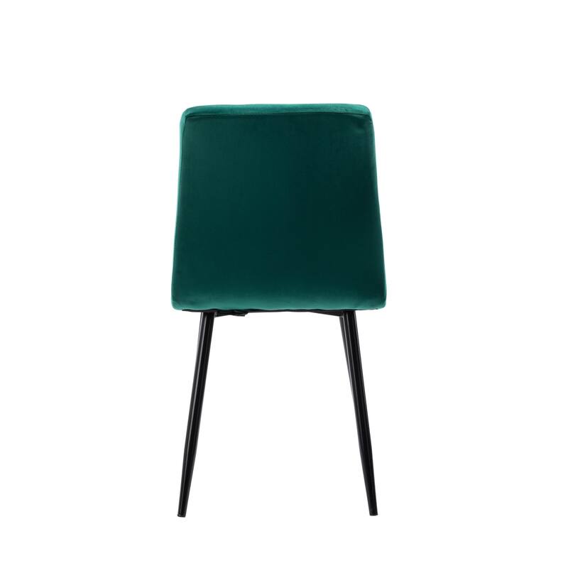 Porthos Home Pacie Dining Room Chairs Set Of 4, Velvet And Iron Legs