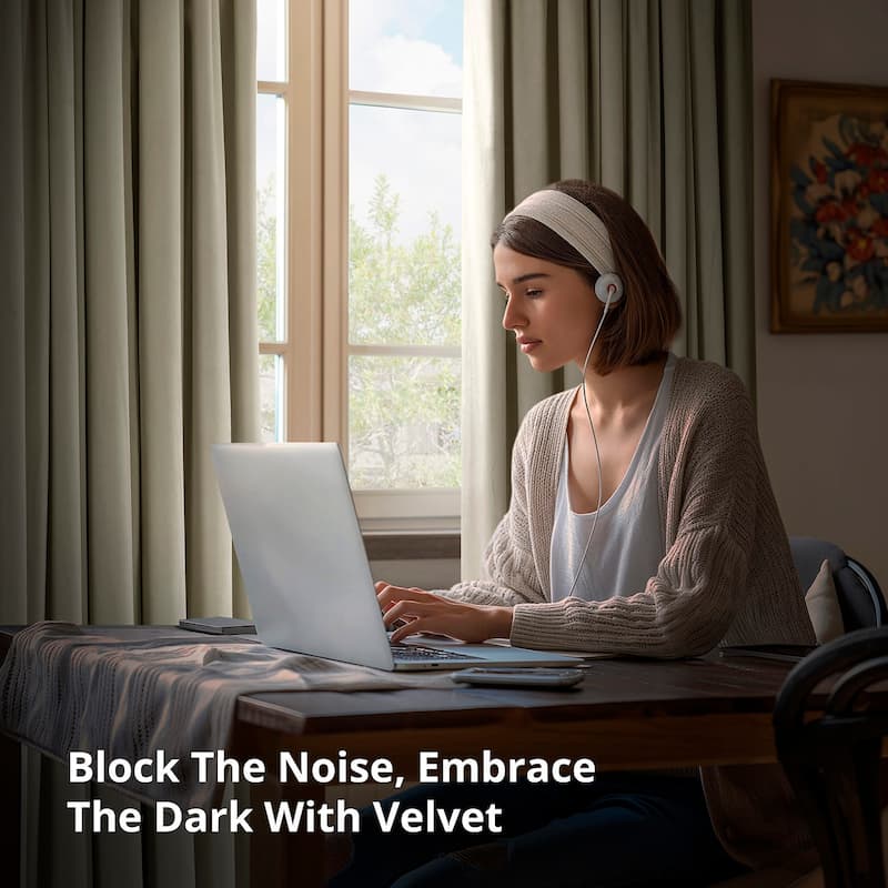 Exclusive Fabrics Signature Velvet Blackout Curtains (1 Panel) - Luxurious Single Drapery for Enhanced Light Blockage