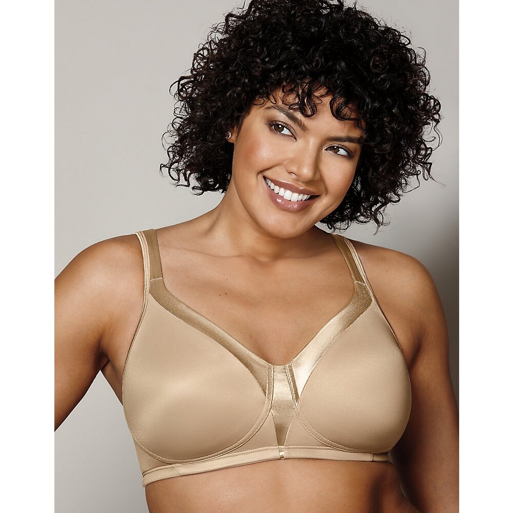 Playtex 18 Hour Sensationally Sleek Wirefree Bra Size 46c Color Nude