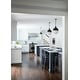 preview thumbnail 5 of 18, Set of 2 Modern High Back Side Armless Bar Stools With Backs Chairs For Kitchen Island Home Indoor Outdoor Patio Clear