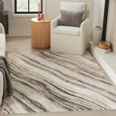 Nourison Eco-Friendly Indoor Abstract Area Rug