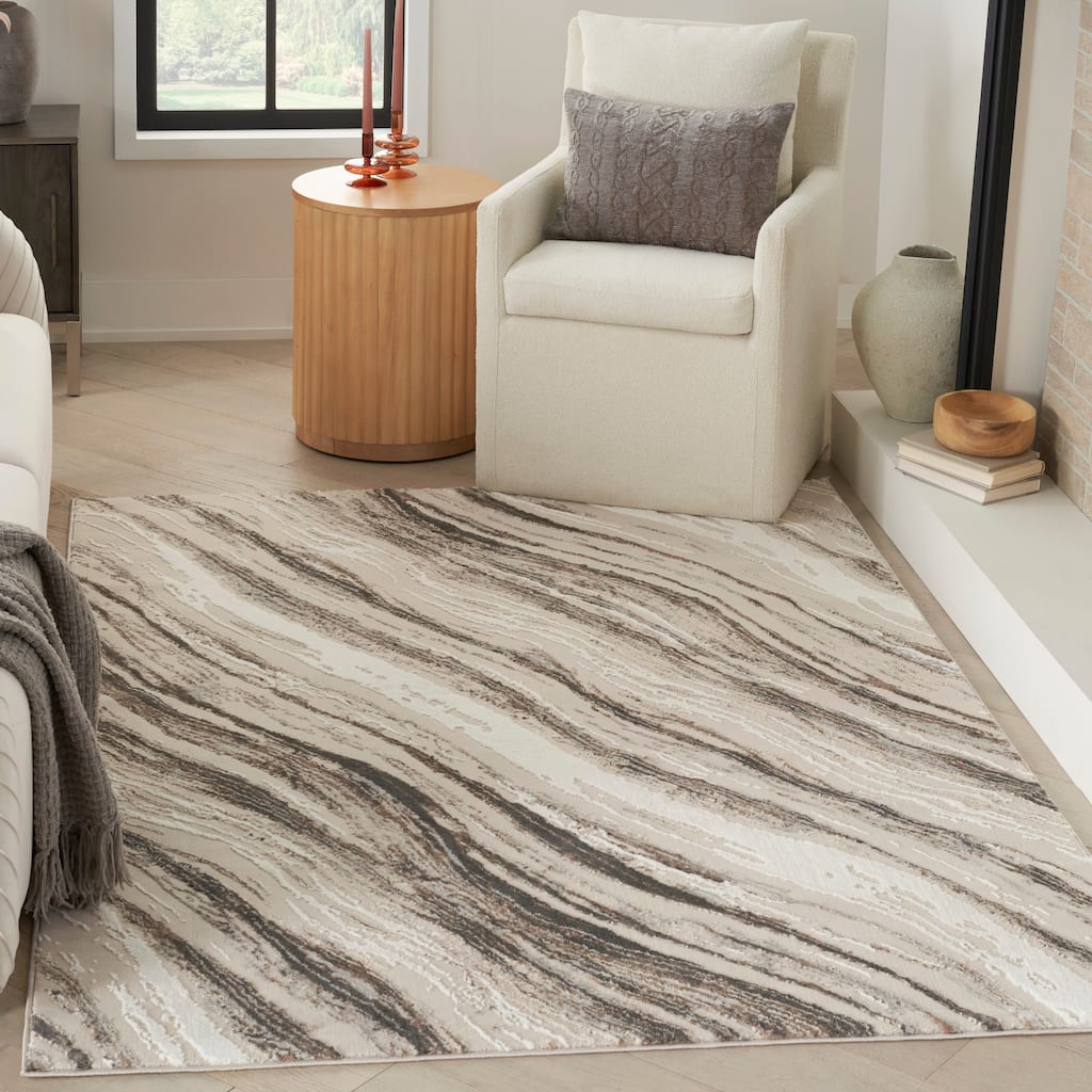 Nourison Eco-Friendly Indoor Abstract Area Rug