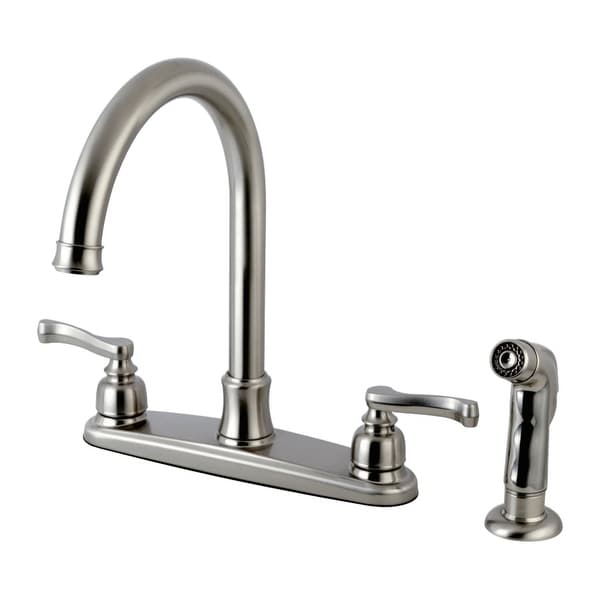 Kingston Brass FB779.FLSP Royale 1.8 GPM Centerset Kitchen Faucet