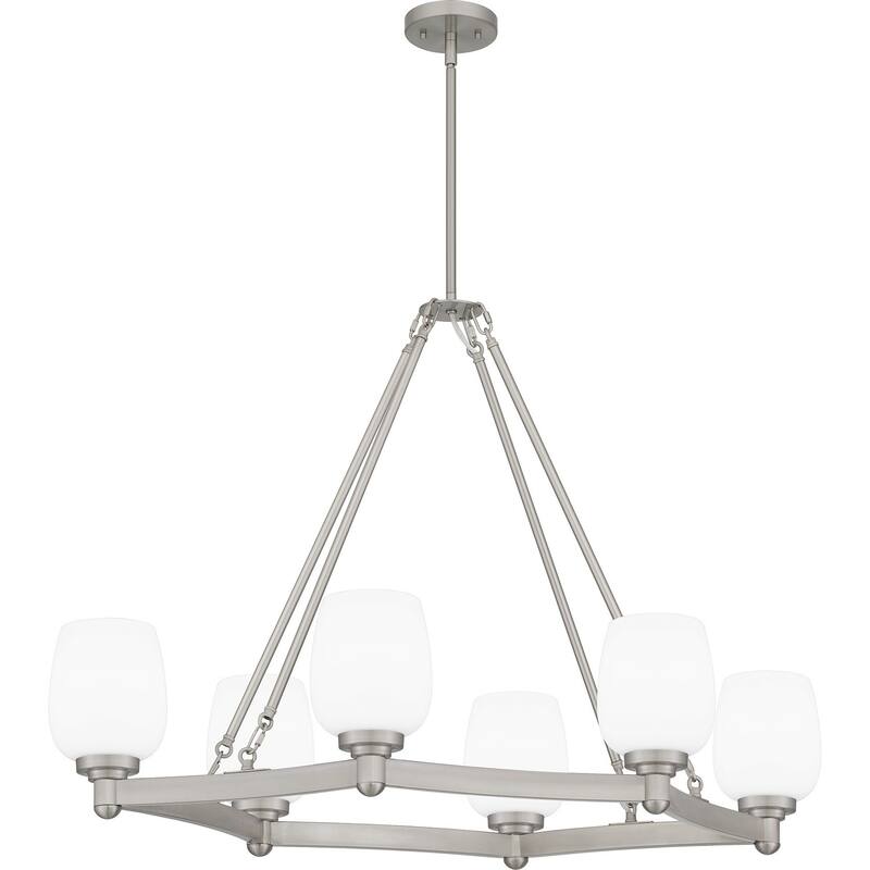 Penning Six Light Linear Chandelier