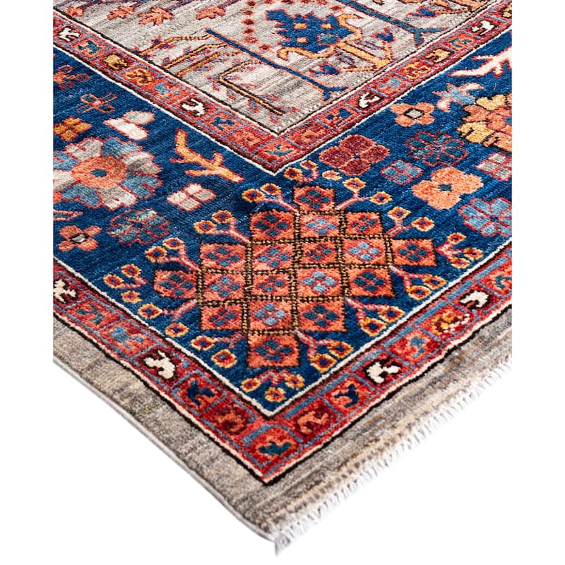 Serapi One-of-a-Kind Hand-Knotted Area Rug - Brown - 8' 9" x 11' 9"