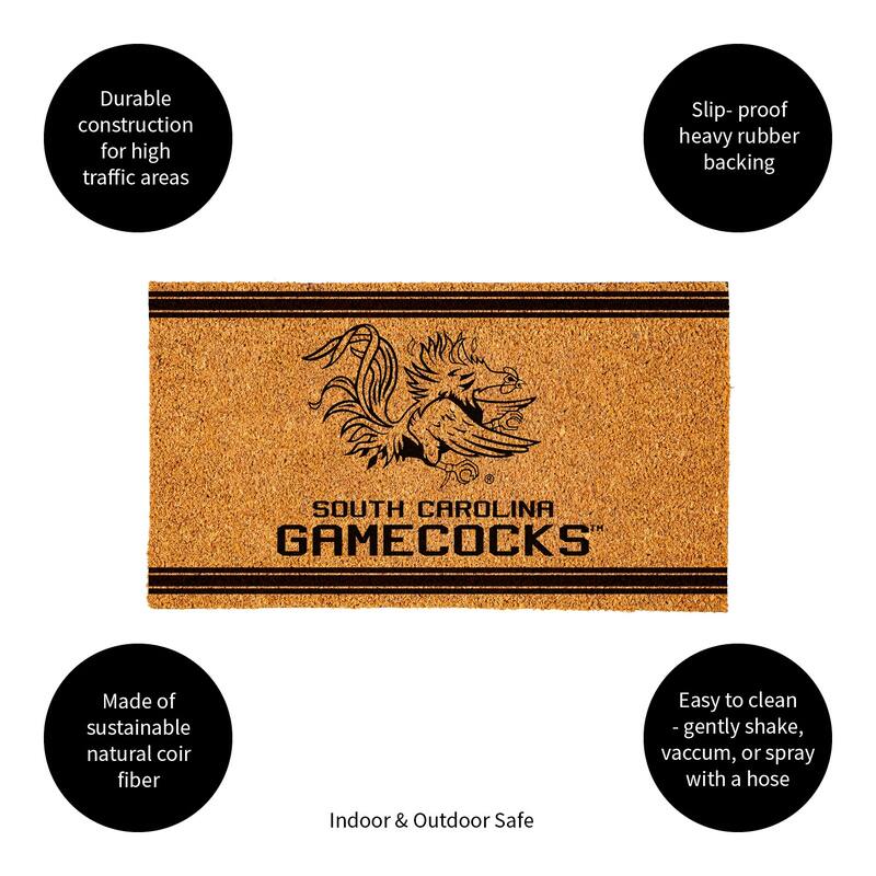 28 in. x 16 in. University of South Carolina, Coir Mat