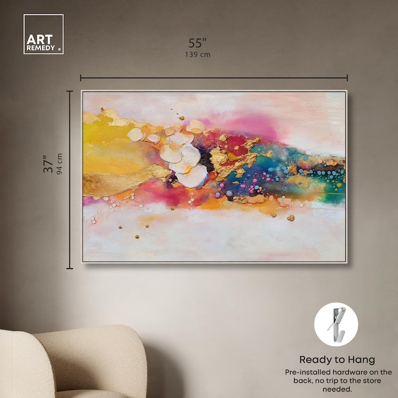 Explosive Rhythm I Canvas by Art Remedy