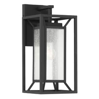 The Great Outdoors Harbor View 17" Tall Outdoor Wall Sconce with Seedy