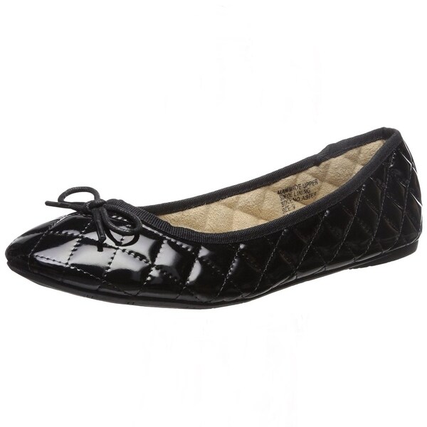women's patent leather flats