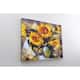 Fine Art Studio LLC Sunflowers For Vincent by R. Bolokofsky - Bed Bath ...