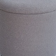 preview thumbnail 16 of 16, Handwoven Storage Ottoman with Matte Black Metal Base - Solid Wood Frame