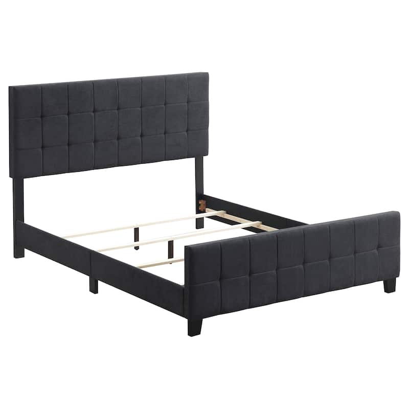 Fairfield Contemporary Fabric Upholstered Panel Bed
