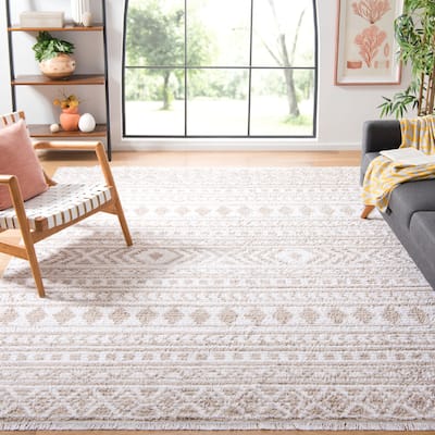 SAFAVIEH Augustine Libera Rustic Moroccan Fringe Rug