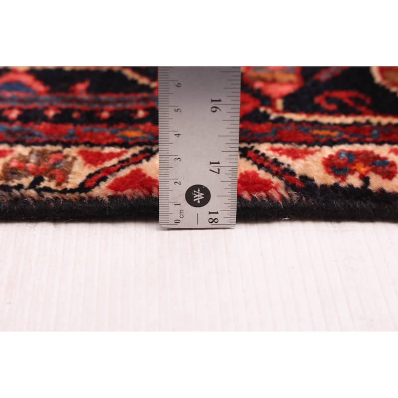 ECARPETGALLERY Hand-knotted Anatolian Dark Navy Wool Rug - 4'4 x 7'2