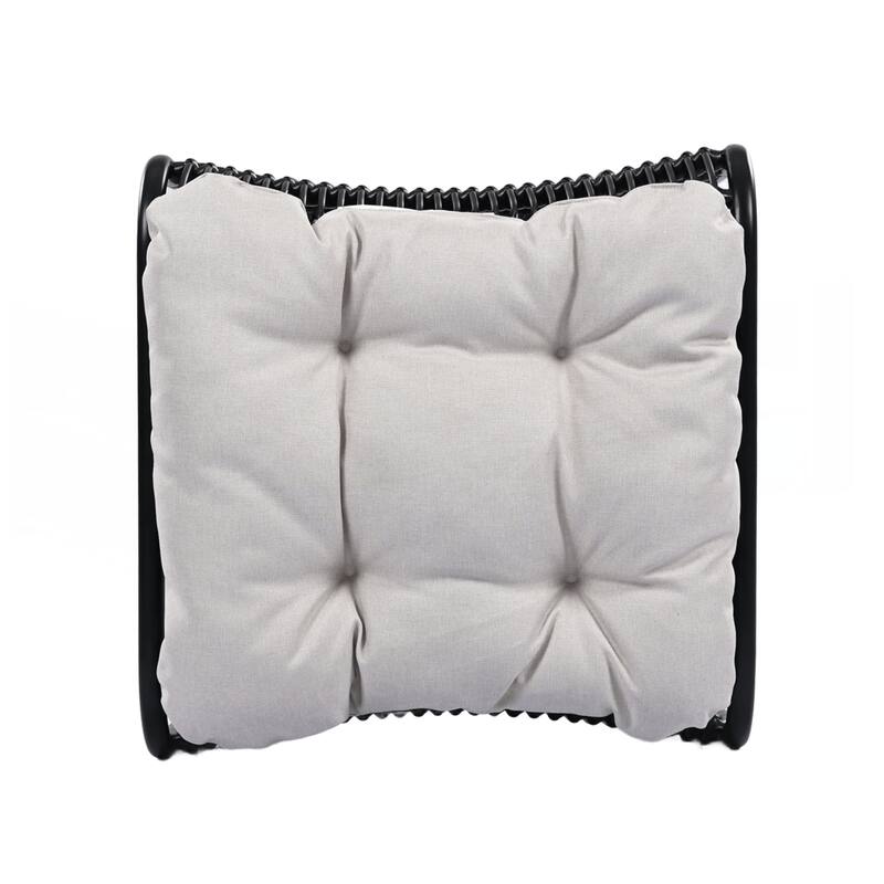 3 Pieces Wicker Outdoor Patio Furniture Set with Lounge Chair
