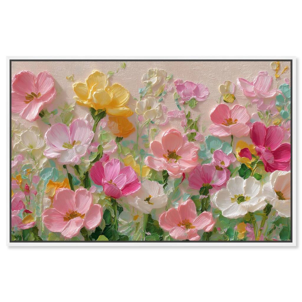 Expressed in Petals I Canvas by Art Remedy
