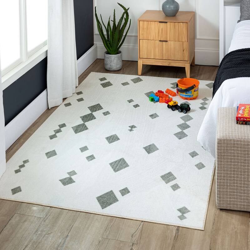 Mohawk Home Diamond Rain Geometric Area Rug Bed Bath & Beyond 37077606