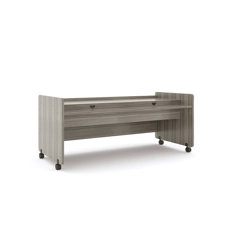 Little Corner Desk for Kids - Mobile Study Table, Ready to Assemble, Compact Home Learning Station