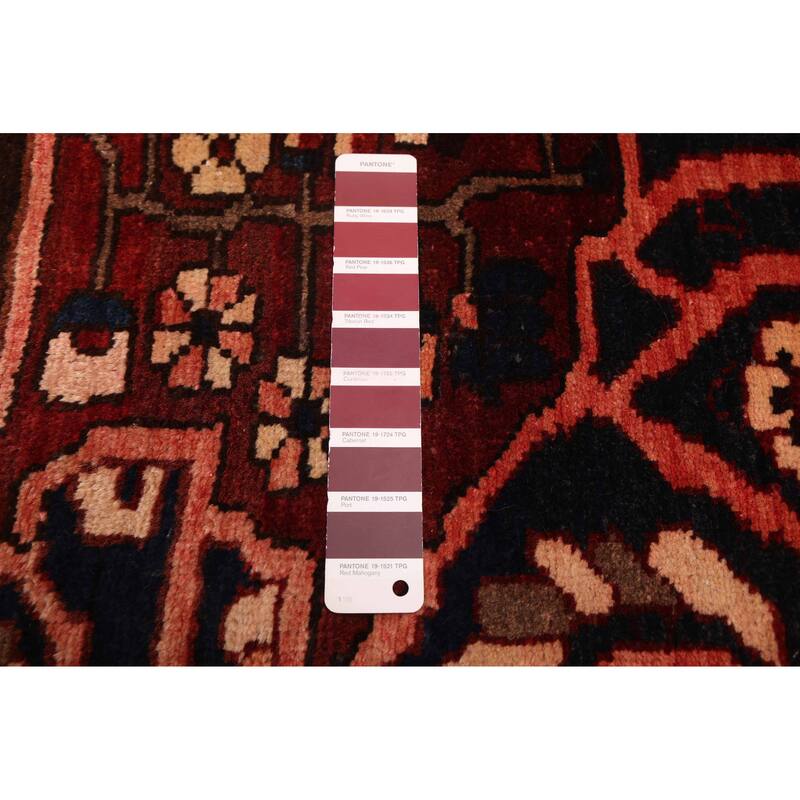 ECARPETGALLERY Hand-knotted Kayseri Vintage Red Wool Rug - 6'3 x 9'5