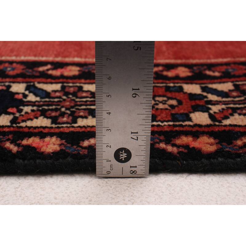ECARPETGALLERY Hand-knotted Melis Vintage Copper Wool Rug - 5'1 x 6'11