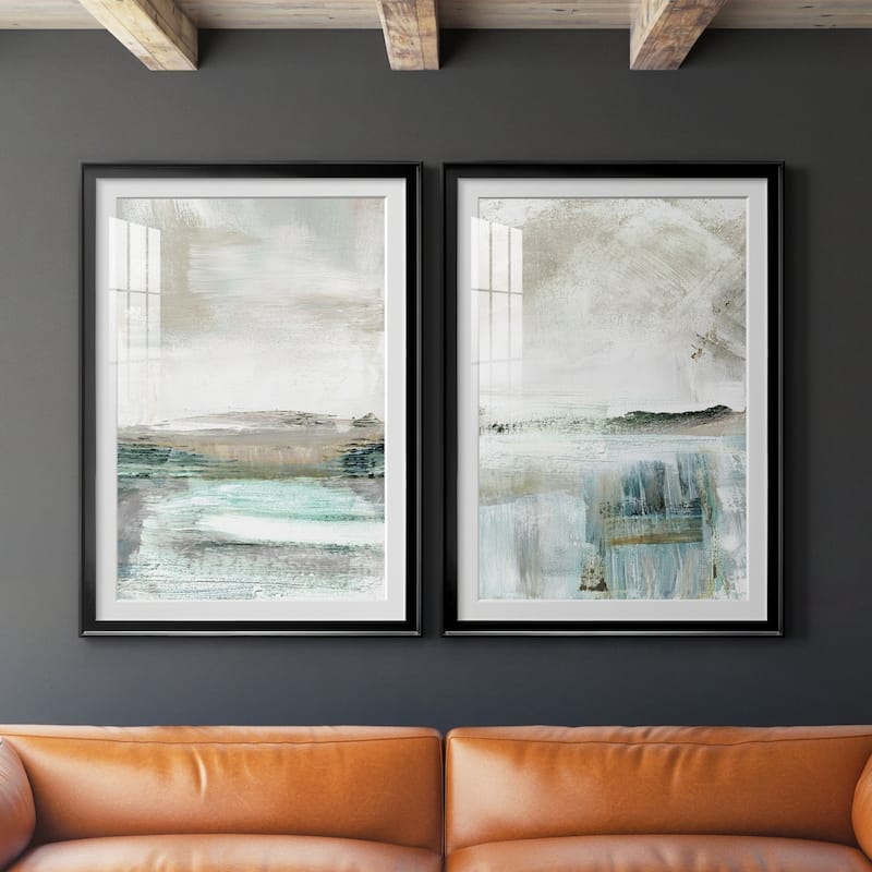 Summer Teal I Premium Framed Print - Ready to Hang