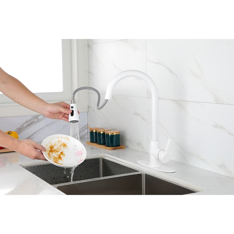 Pull Out Spray Kitchen Faucet