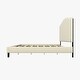 preview thumbnail 29 of 55, Tufted Upholstered Platform Bed with Sturdy Center Legs and Elegant Headboard for Bedroom by HULALA HOME