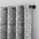 preview thumbnail 3 of 7, Scott Living Osaka Inverted Brushstrokes Cotton Blend Total Blackout Grommet Curtain Panel, Single Panel