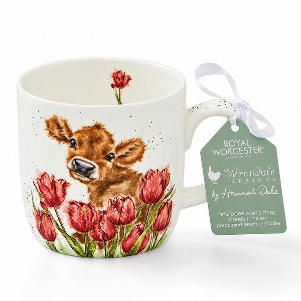 Royal Worcester Wrendale Design Mug Farm Animals - Bed Bath