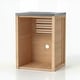 preview thumbnail 74 of 93, 100% Solid Wood Outdoor Kitchen Cabinet Set, Modular Patio BBQ Island Sideboard Buffet Pantry