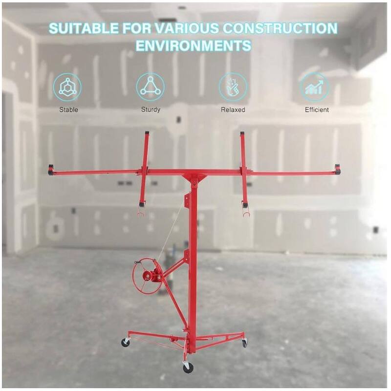 53'' Drywall Panel Hoist Jack Lifter Drywall Lift Panel Lift