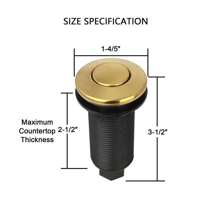 Garbage Disposal Kitchen Air Switch Kit