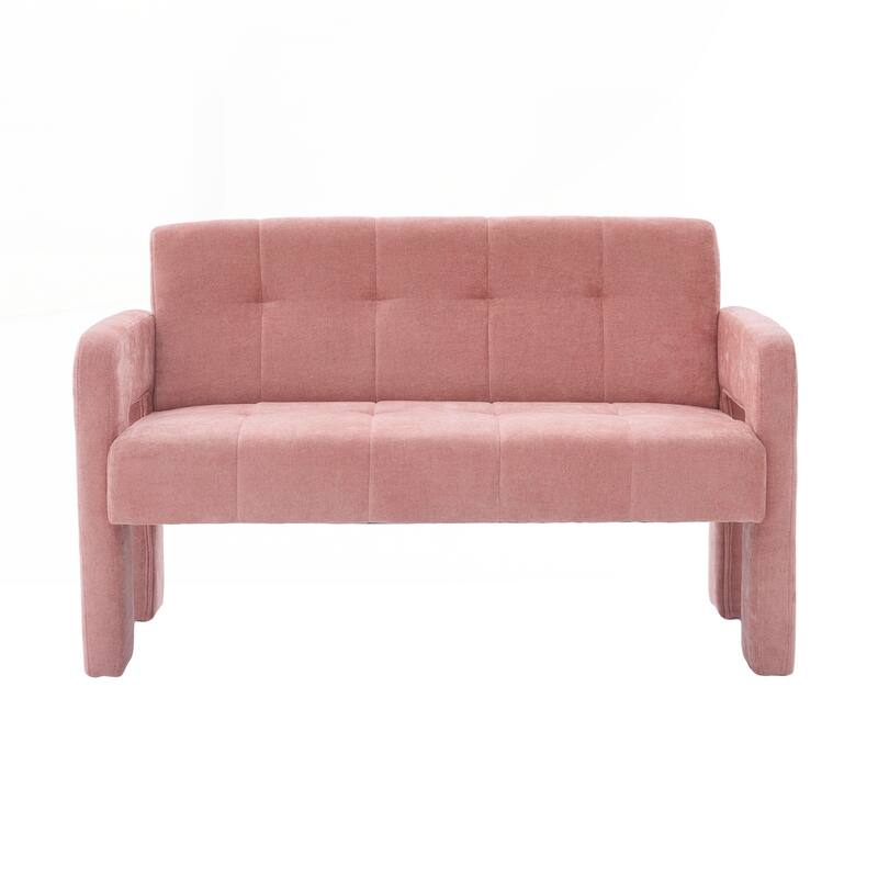 Modern Double Armchair Living Room & Bedroom Compact Upholstered Sofa Leisure Sofa