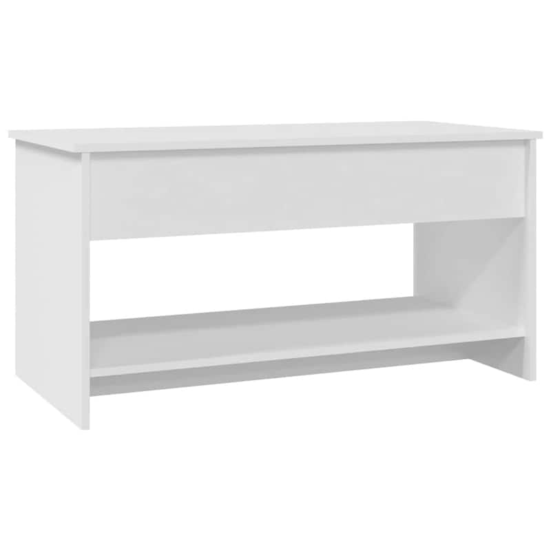 vidaXL Coffee Table Lift Top End Table Accent Side Sofa Table Engineered Wood - 40.2" x 19.7" x 20.7"