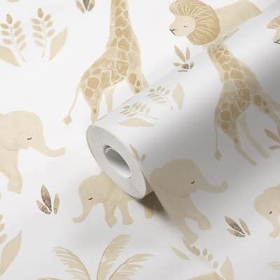 Crane Baby Nursery Wallpaper