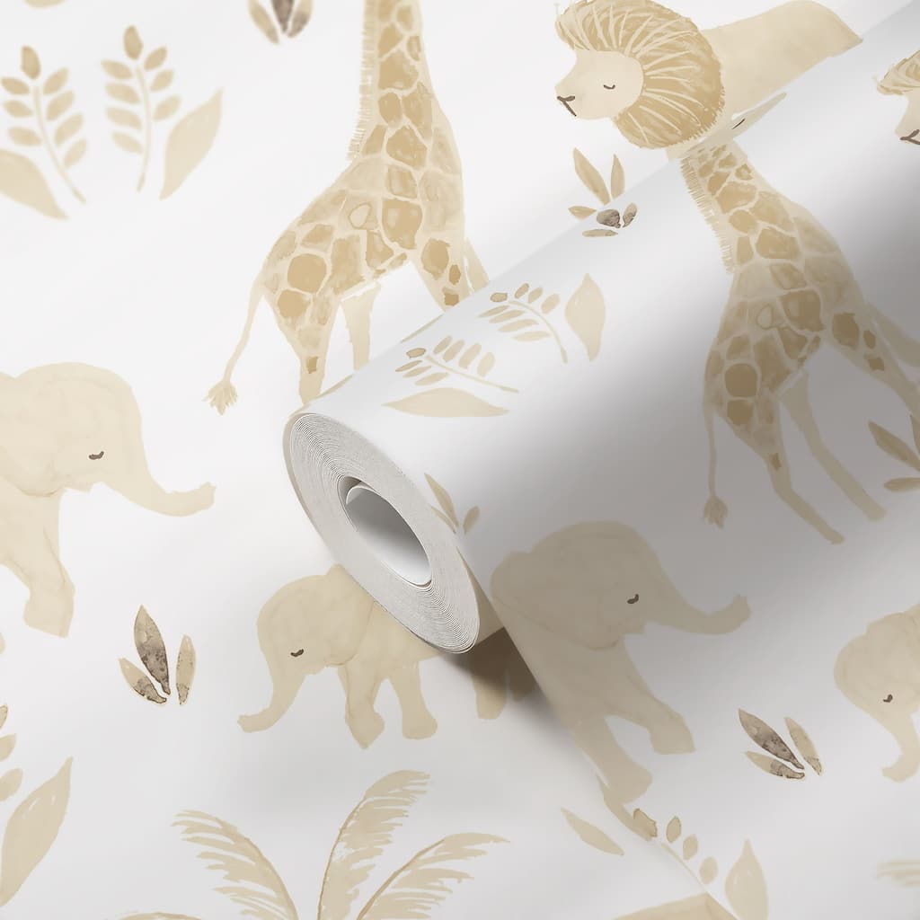 Crane Baby Nursery Wallpaper