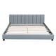 preview thumbnail 7 of 12, Queen Size & Twin XL Size Upholstered Platform Bed
