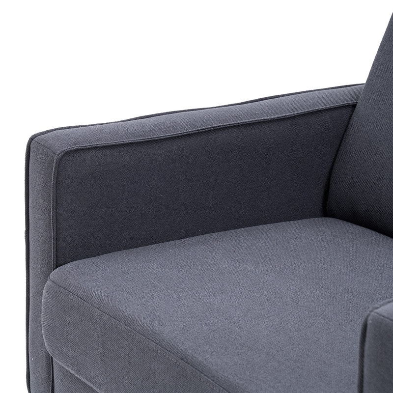 Linen Solid Wood Legs Nuclear Bomb Second Generation Combined Sofas