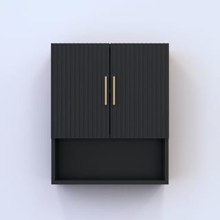 Meble Furniture Madera 07 Over the Toilet Cabinet (20"W x 24"H) - Modern Matte Finish Bathroom Storage