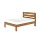 preview thumbnail 11 of 21, Max & Lily Farmhouse Full Platform Bed with Plank Headboard