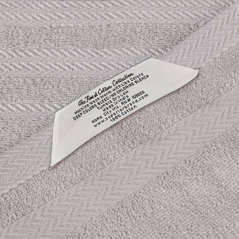 Superior Hays Cotton Soft Medium Weight Bath Sheet Set of 2