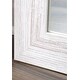 preview thumbnail 6 of 14, Urban Rustic Farmhouse Over the Door Mirror - 21.5 x 71