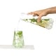 preview thumbnail 3 of 3, JoyJolt Infiniti Beverage Pitcher 43Oz Deluxe Glass Pitcher - 43 oz