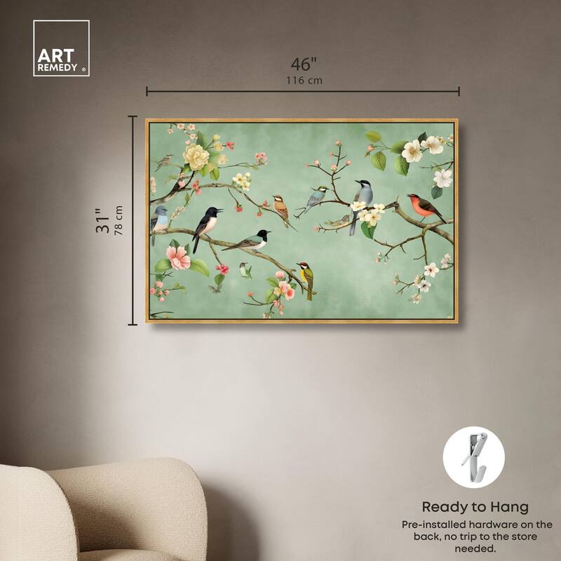 Restful View Canvas by Art Remedy
