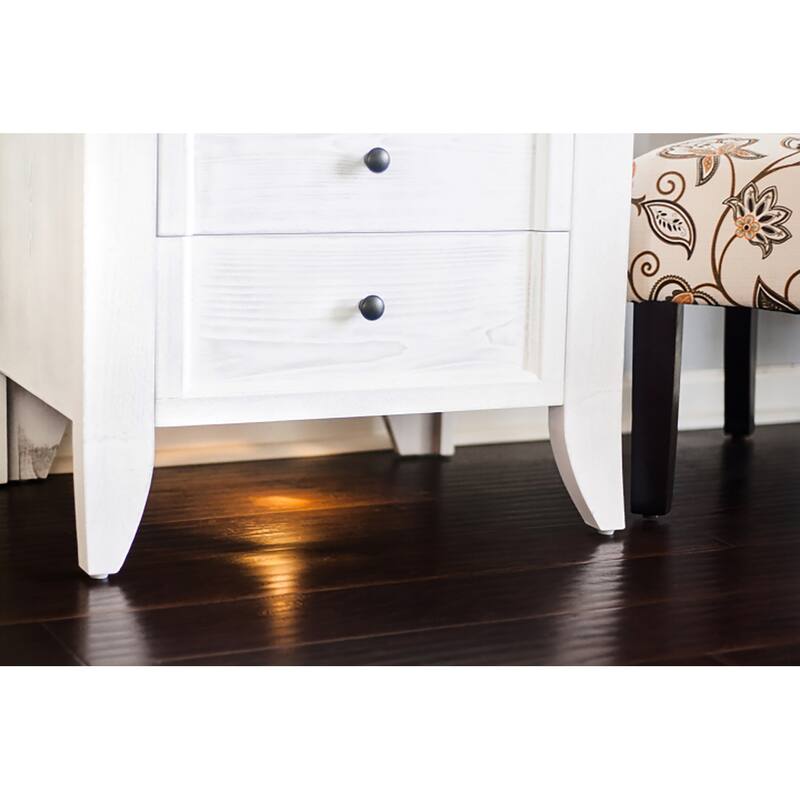 Milk Street Cameo 2 Drawer Nightstand