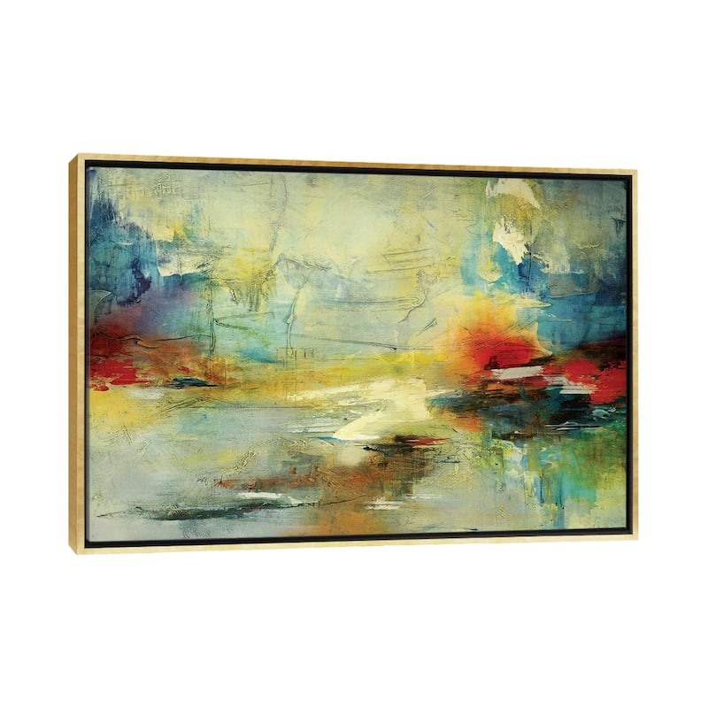 iCanvas "Invierno" by Gabriela Villarreal Framed - Gold - 18x26