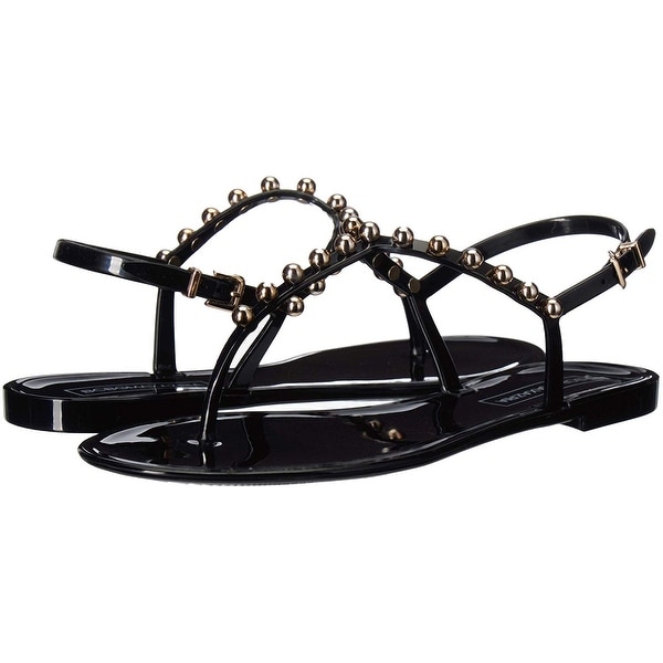 bcbg rhinestone sandals
